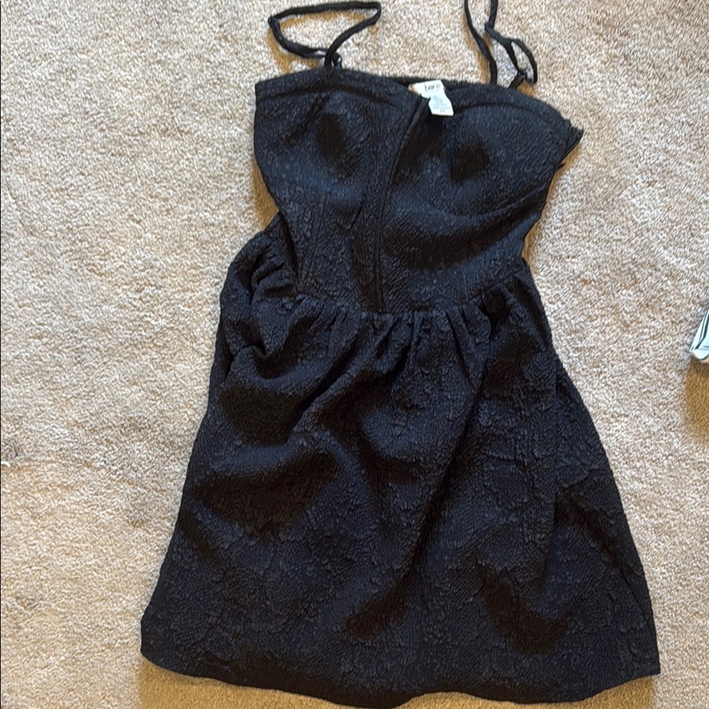 Bar III Black Mini Dress